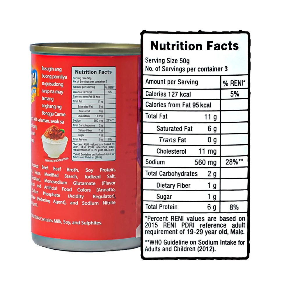Bongga Carne Norte Hot And Spicy 150g - Image 3