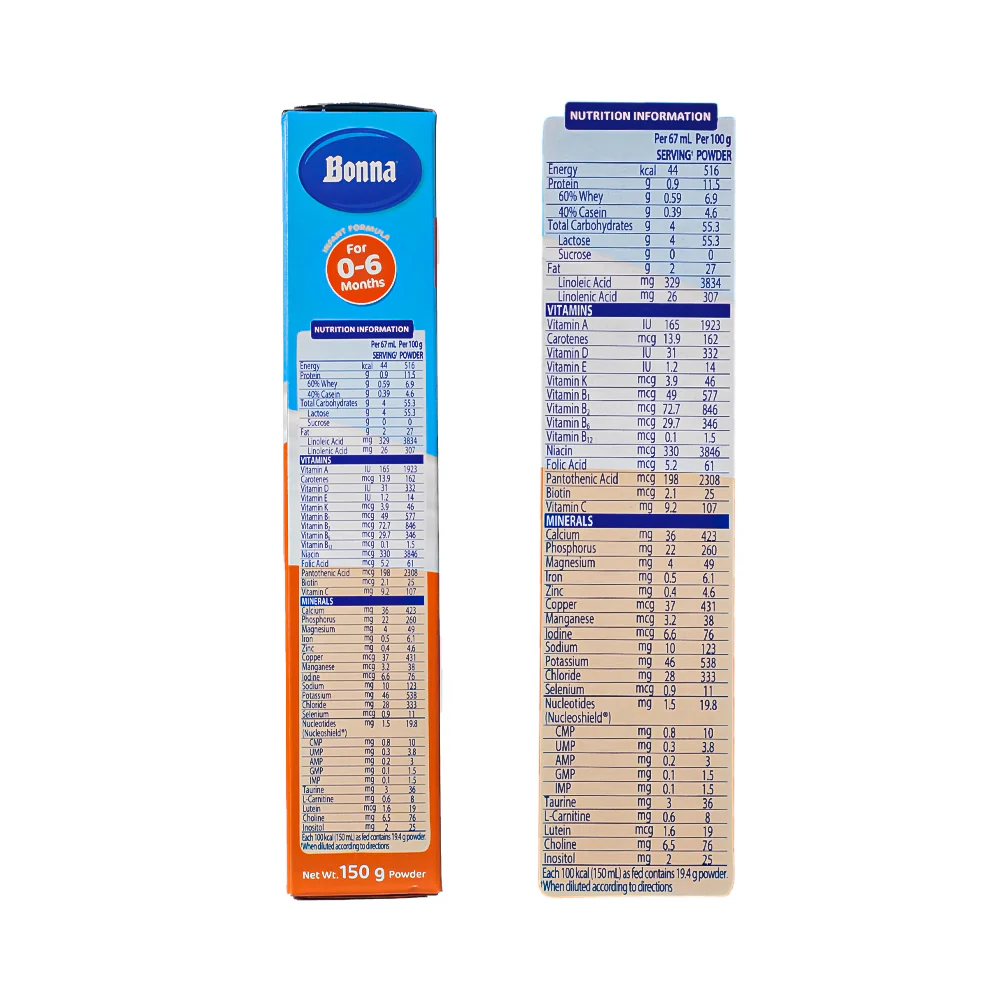 Bonna Infant Formula 0-6 Months 150g - Image 3