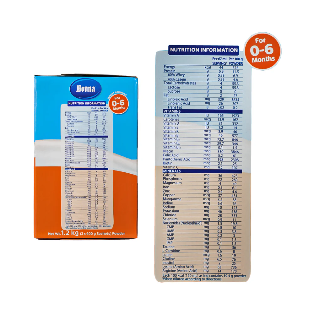 Bonna with Iron And Taurine 1.2kg - Image 3