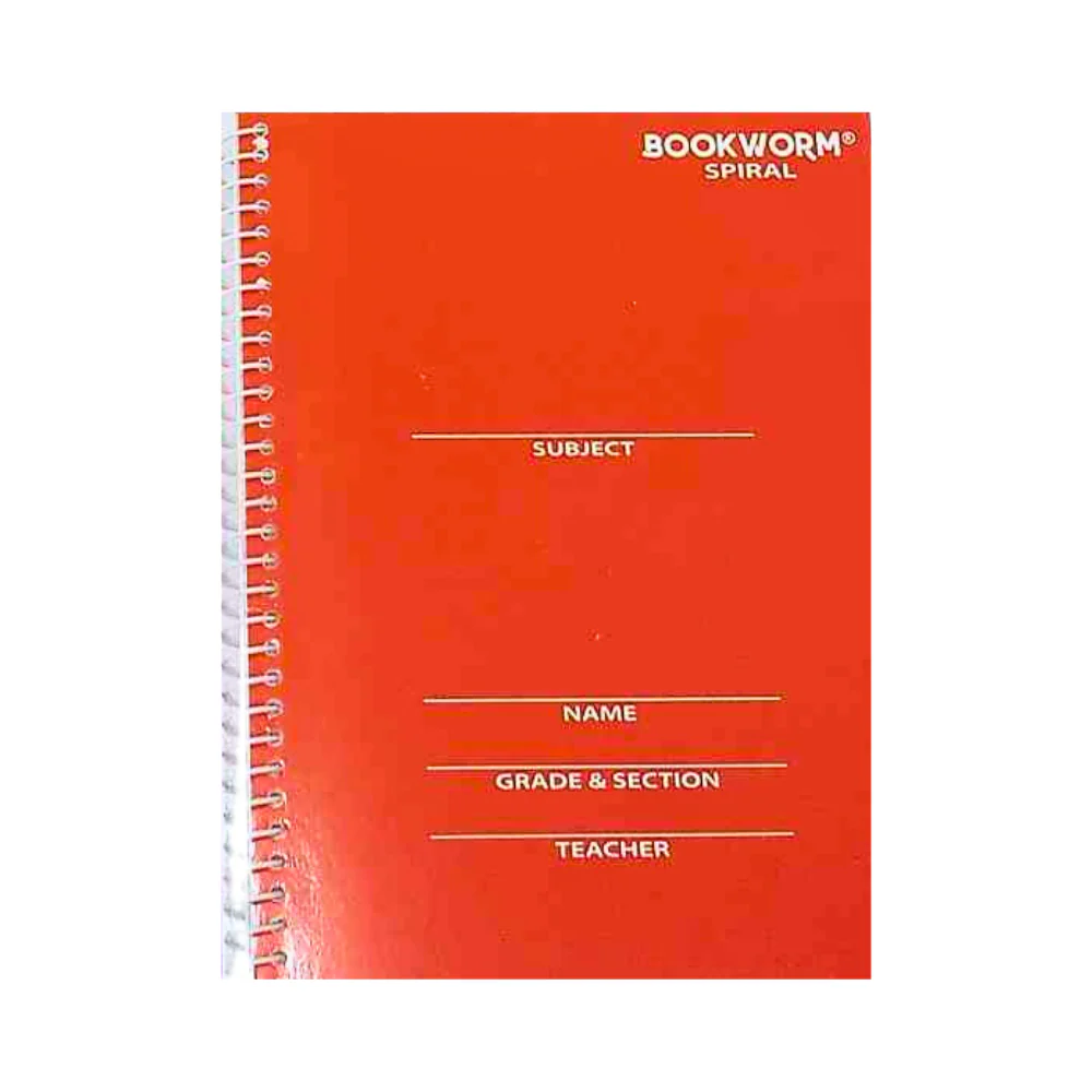 Bookworm Spiral Notebook 80 Leaves - Image 5