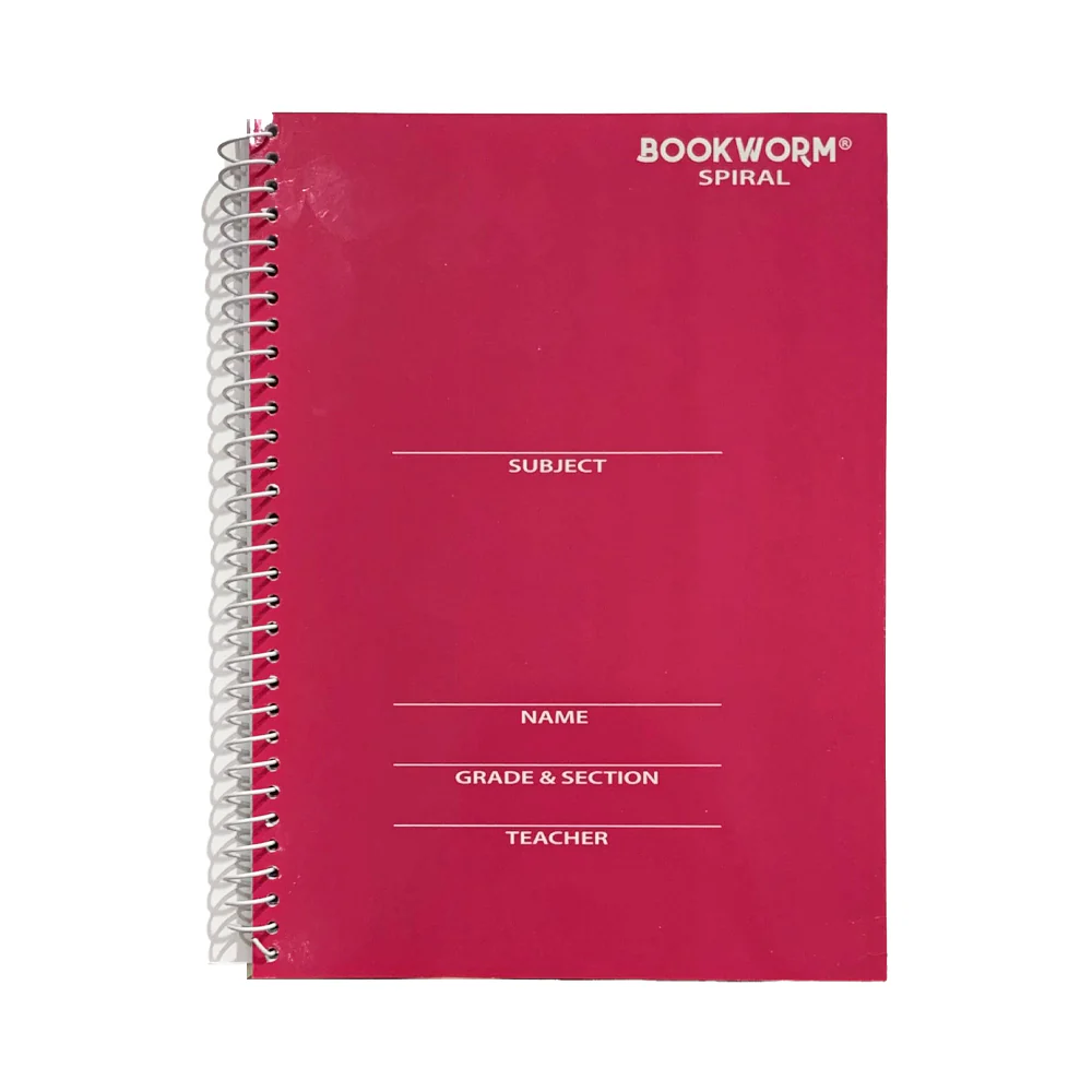 Bookworm Spiral Notebook 80 Leaves - Image 6