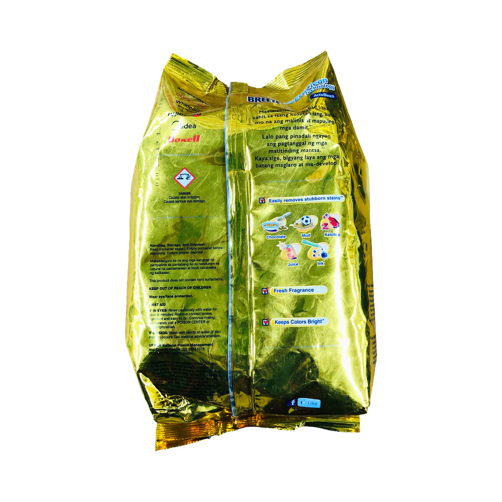 Breeze Detergent Powder Activbleach Pouch 1320g - Image 2
