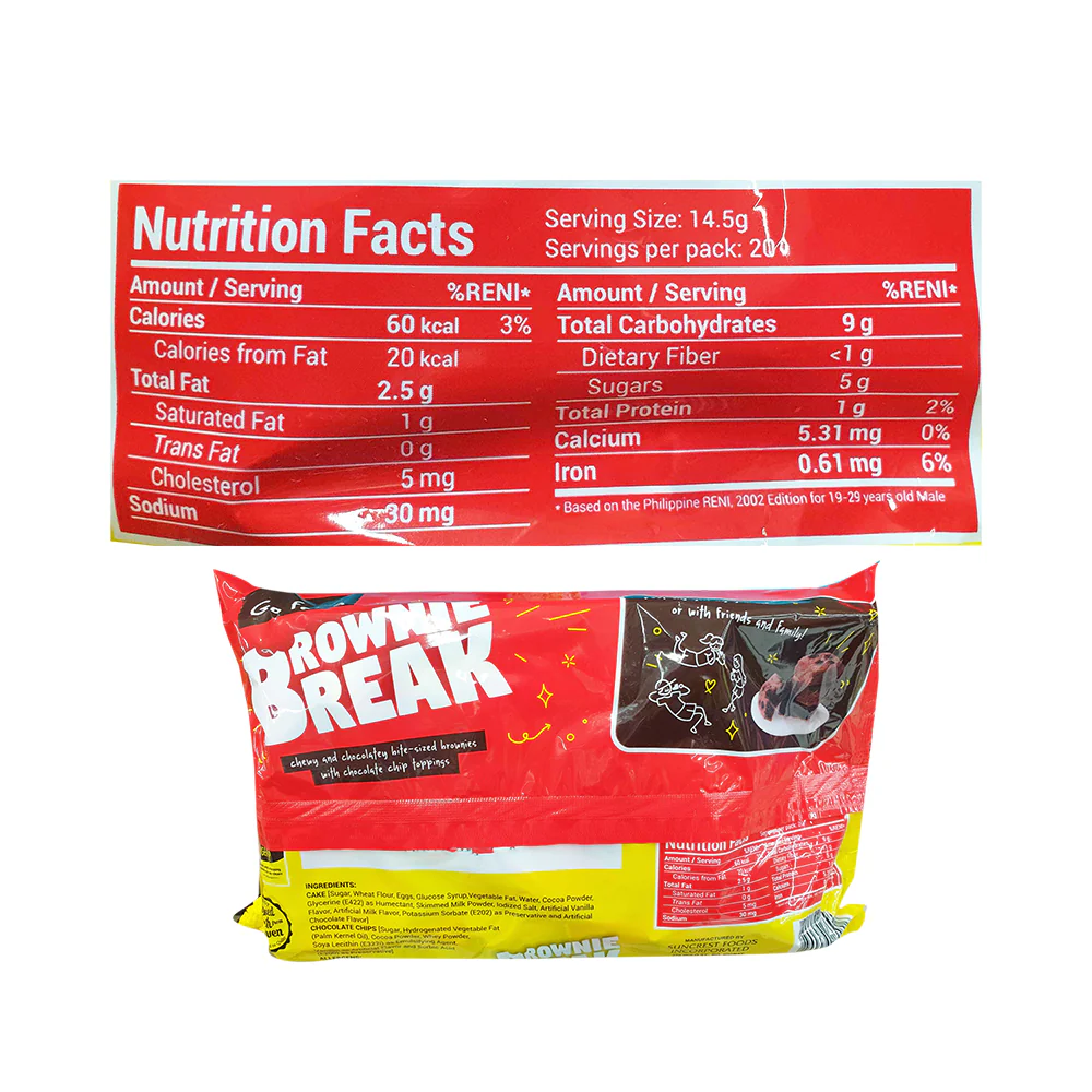 Brownie Break Double Choco Delight 14.5g x 20's - Image 2
