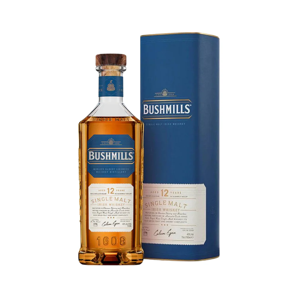 Bushmills 12 Years OId Single Malt Irish Whiskey 700ml - Image 2