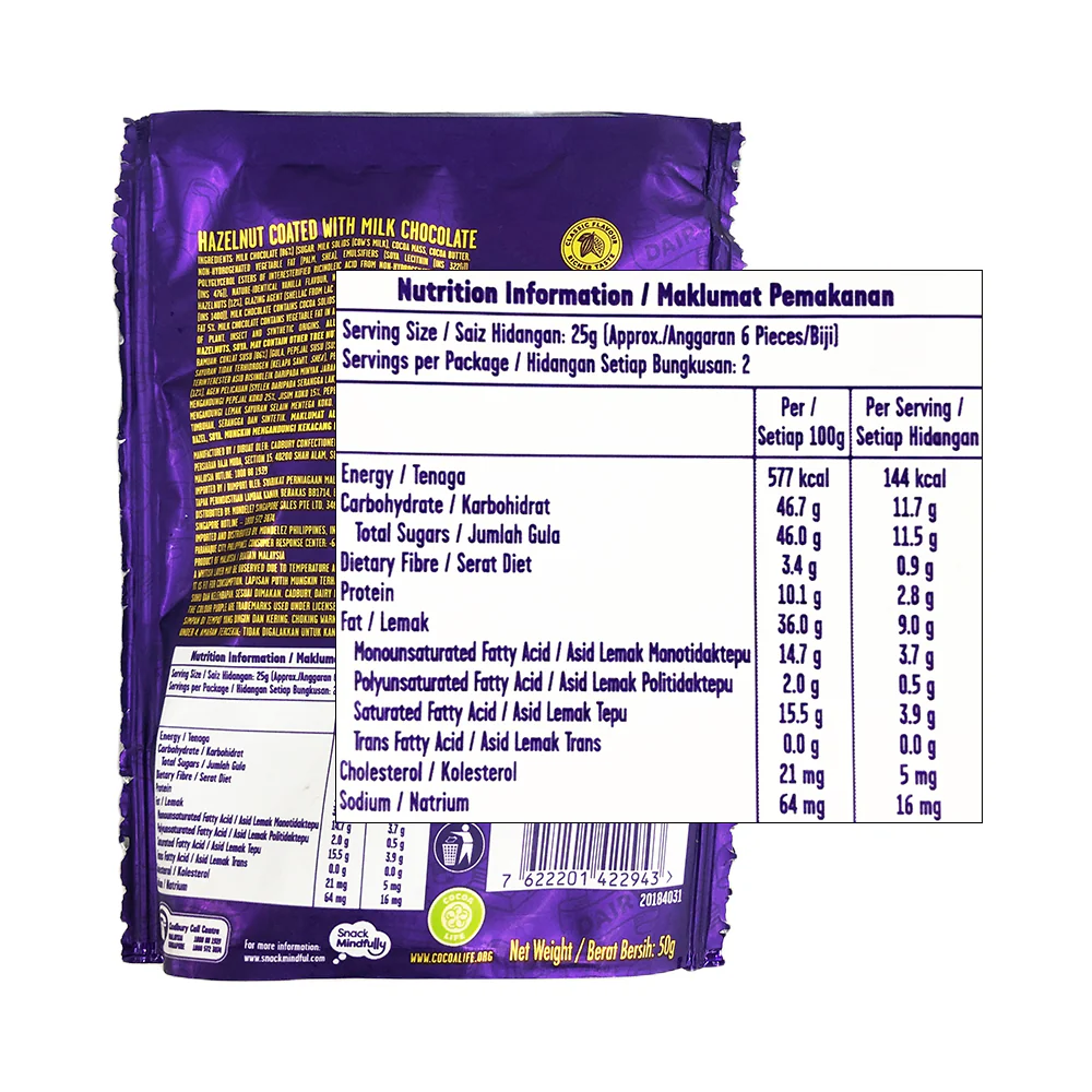 Cadbury Dairy Milk Bites Happy Hazelnut - Image 2