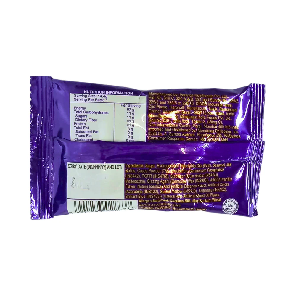 Cadbury Dairy Milk Chocolate Shots 14.4g - Image 2