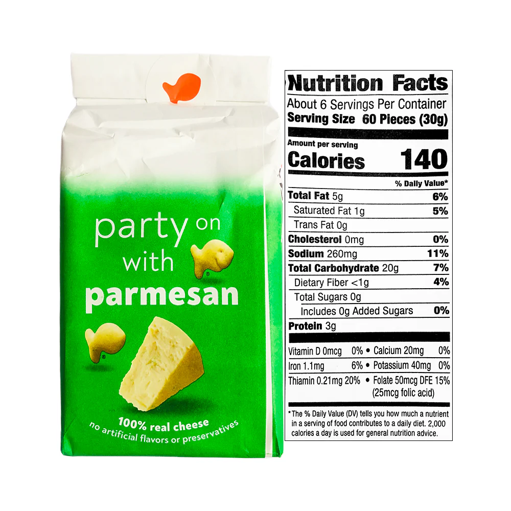 Campbell Snacks Goldfish Parmesan 187g - Image 2