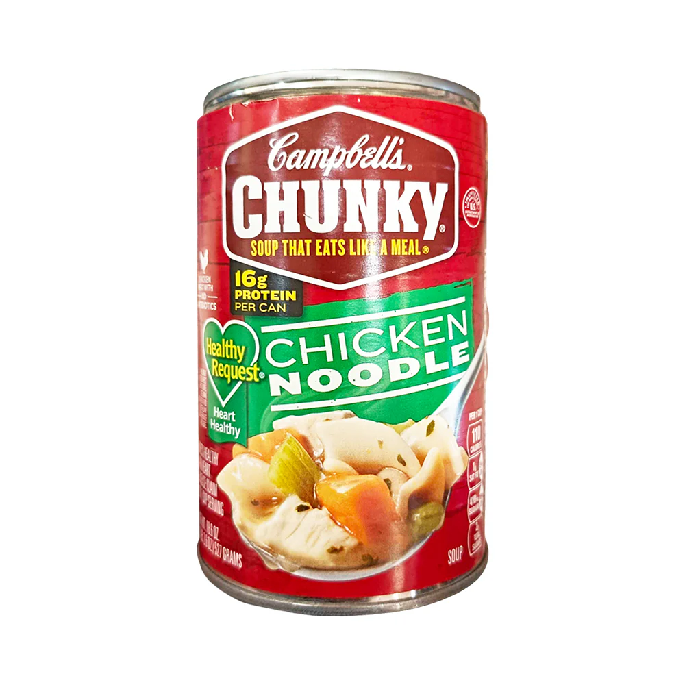 Campbell's Chunky Healthy Request Chicken Noodle Soup 527g - Image 2