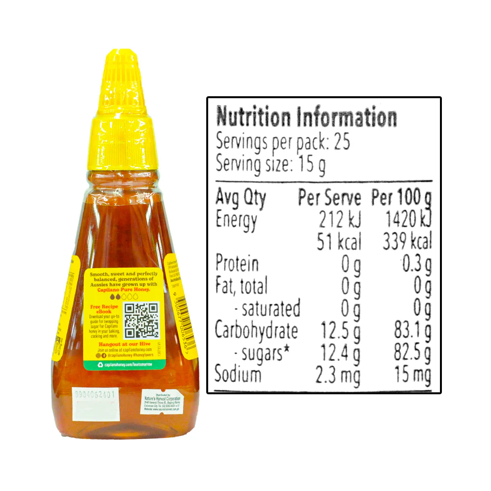 Capilano Pure Honey 375g - Image 2