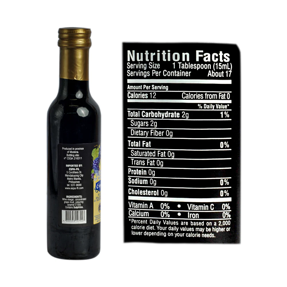 Capri Balsamic Vinegar 250ml - Image 2
