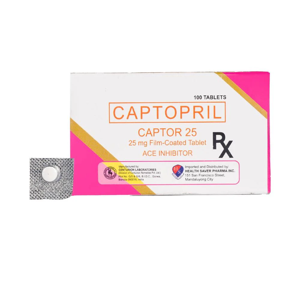 Captopril 25mg Tablet 1's - Image 2