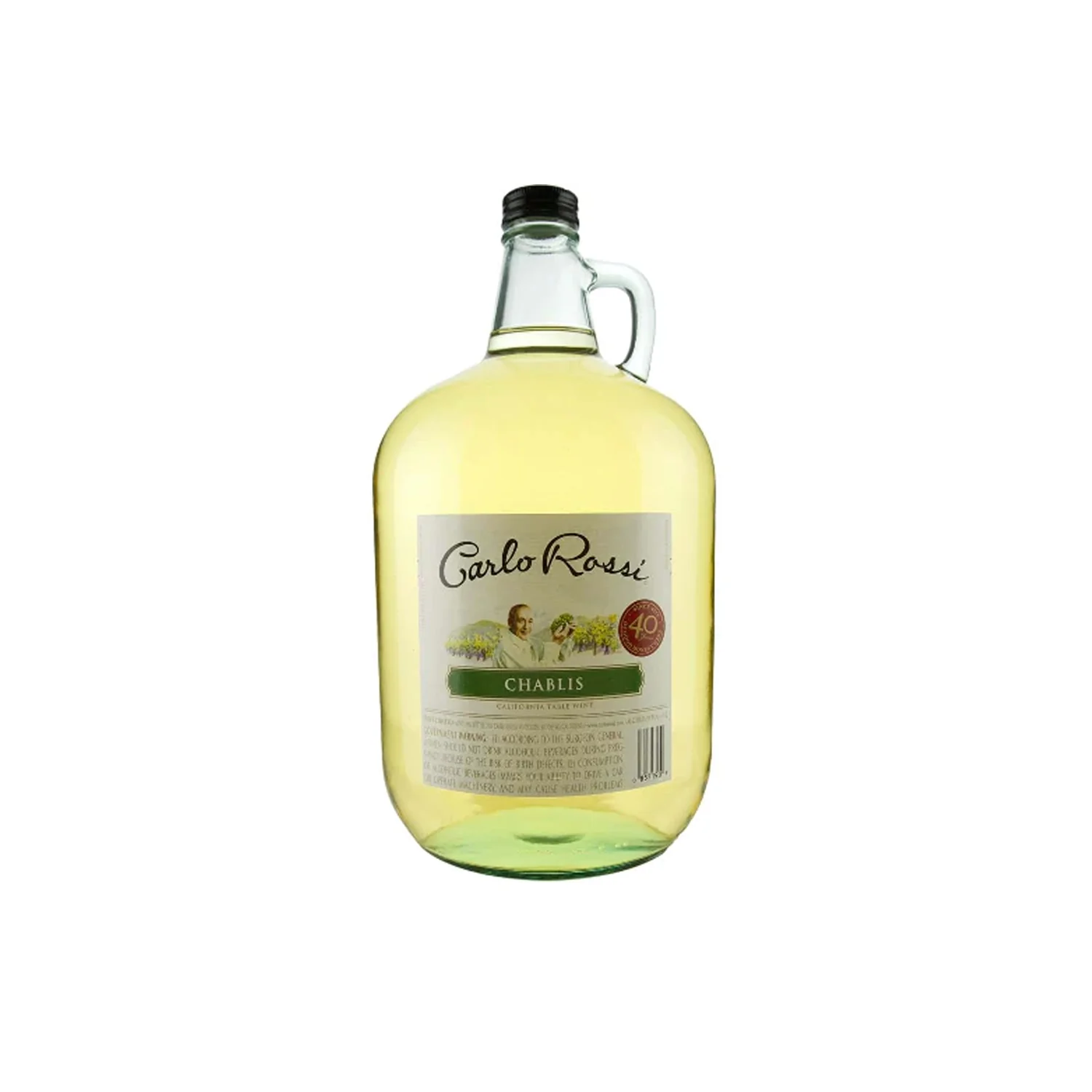 Carlo Rossi Chablis White Wine 4L - Image 2