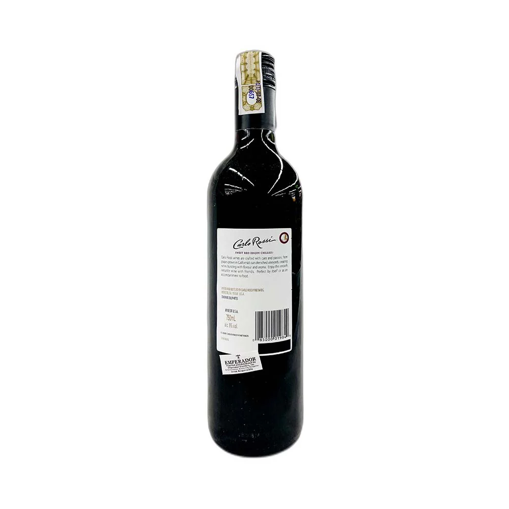 Carlo Rossi Sweet Red 750ml - Image 3