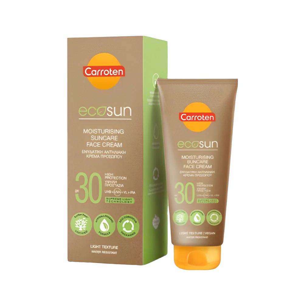 Carroten Ecosun Moisturising Suncare Face Cream 50ml - Image 2