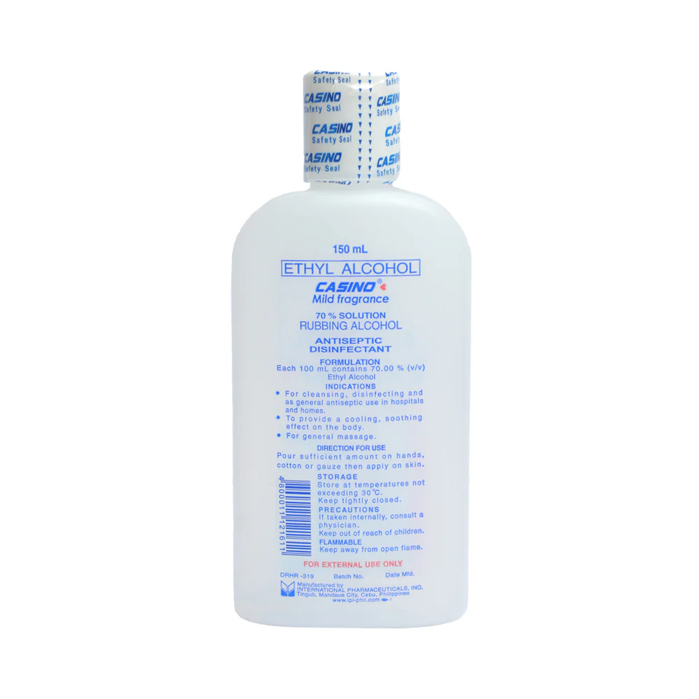 Casino 70% Ethyl Alcohol Mild Fragrance 150ml - Image 2