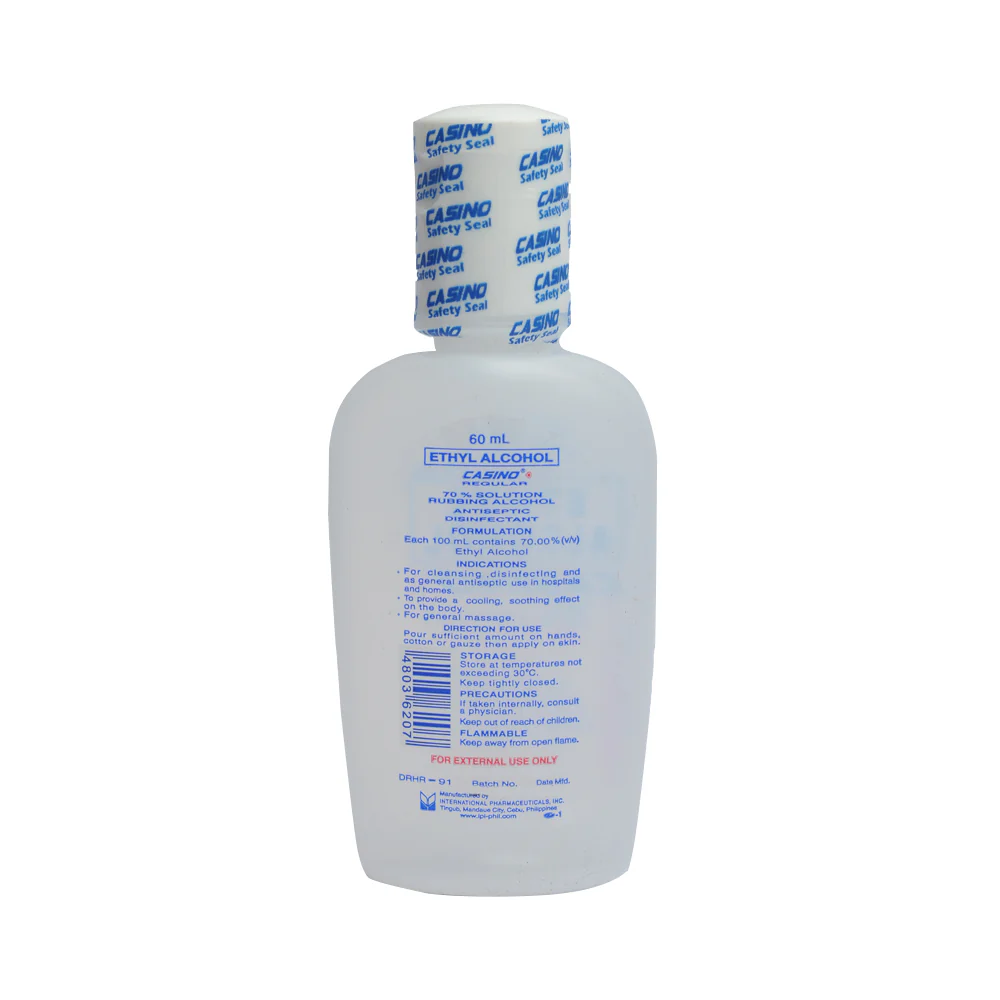 Casino 70% Ethyl Alcohol Regular 60ml - Image 2