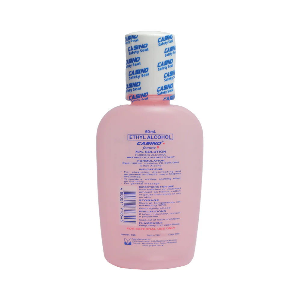 Casino Femme 70% Ethyl Alcohol 60ml - Image 2