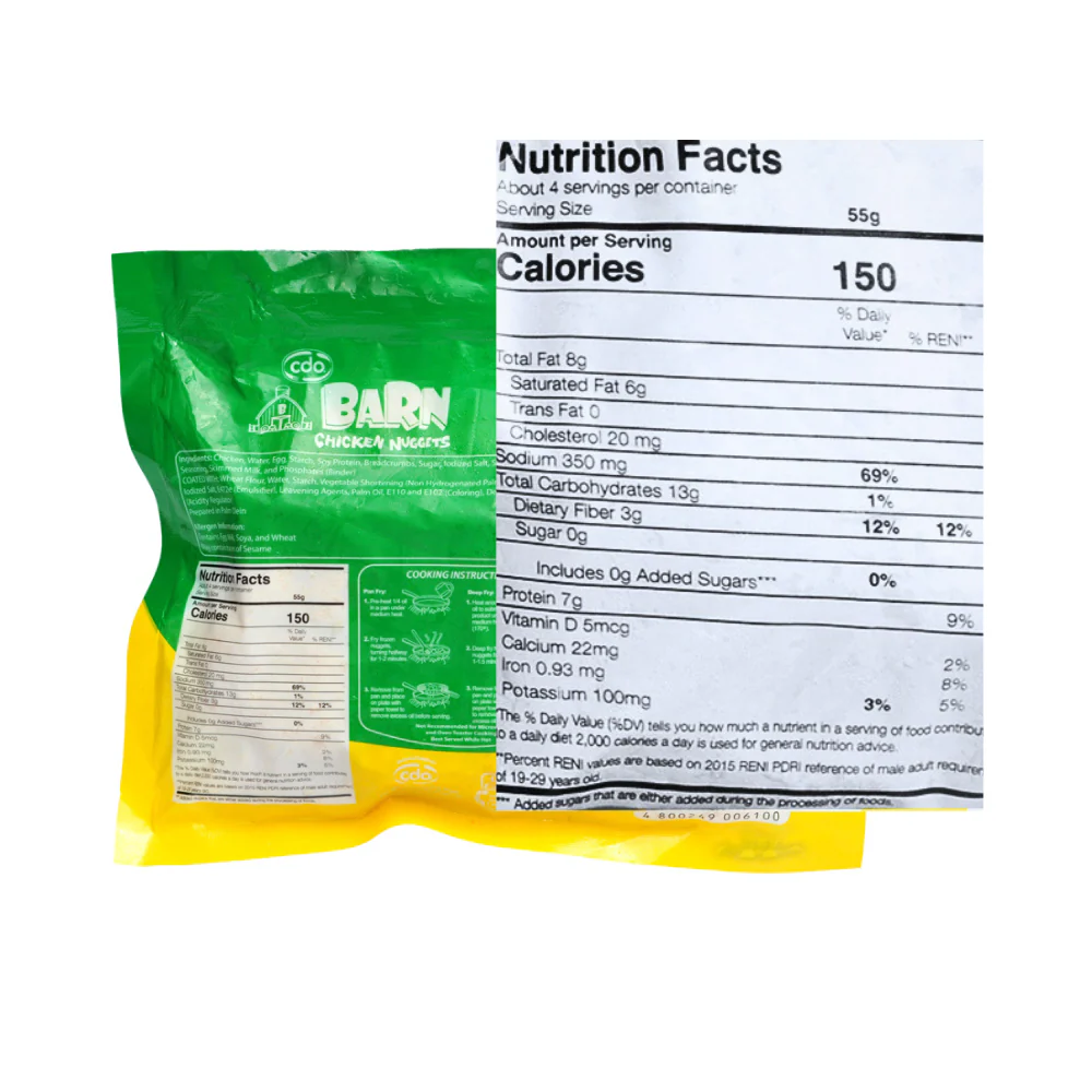 CDO Barn Chicken Nuggets Classic Shape 200g - Image 2