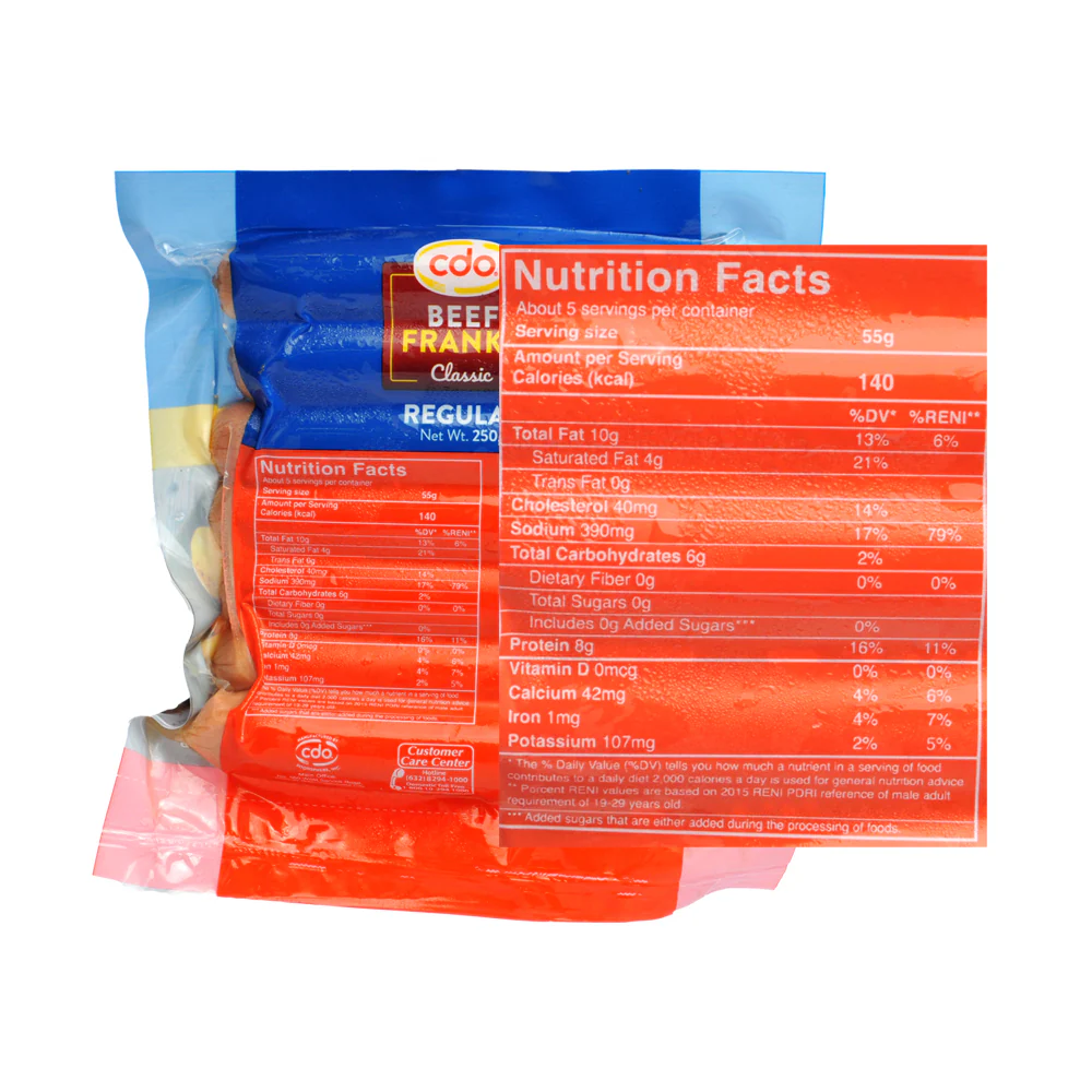 CDO Beef Franks Regular 250g - Image 3