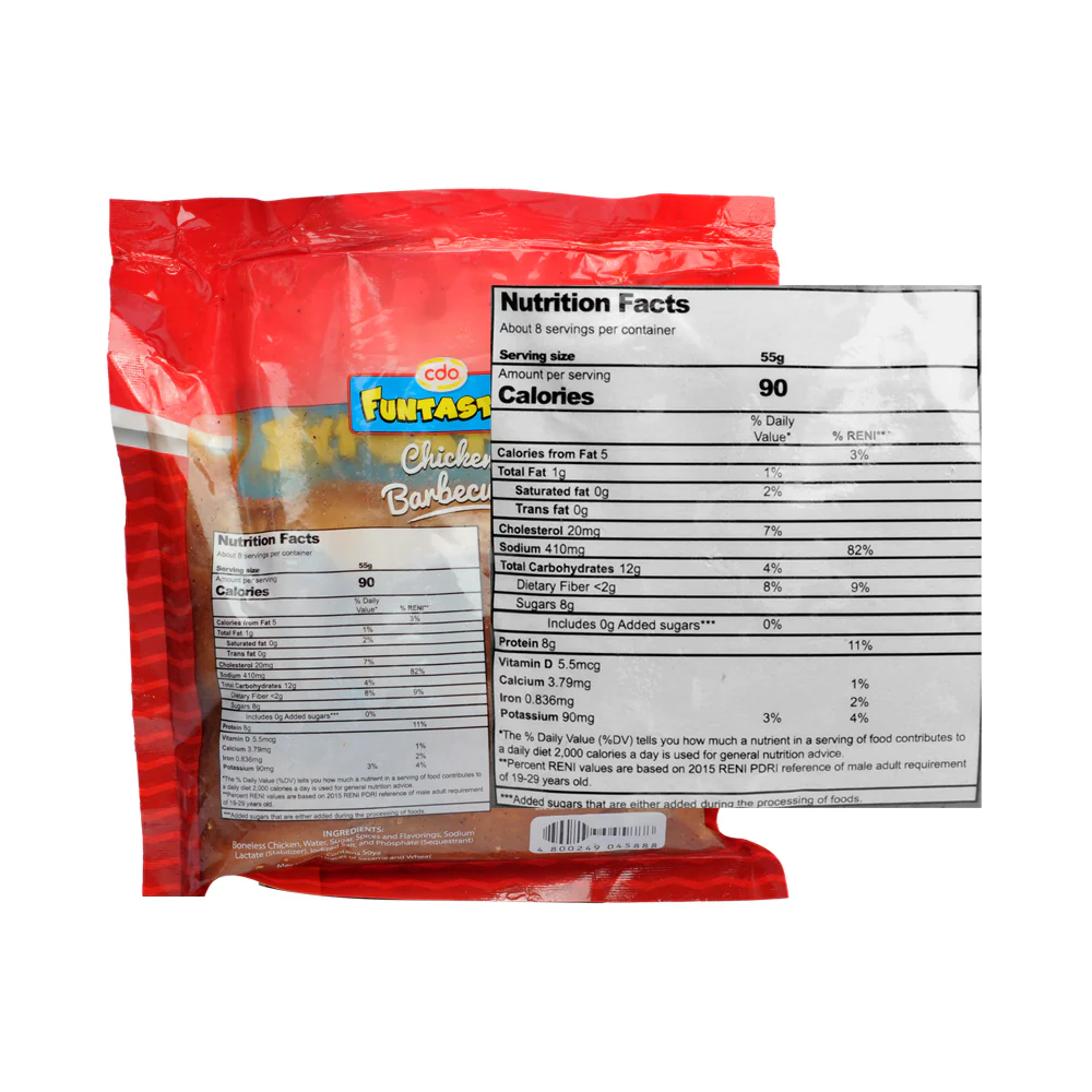 CDO Funtastyk Boneless Chicken Barbeque 450g - Image 2