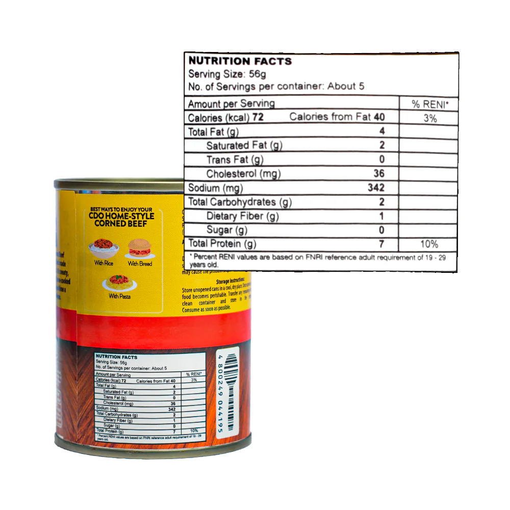 CDO Home Style Corned Beef 260g - Image 2