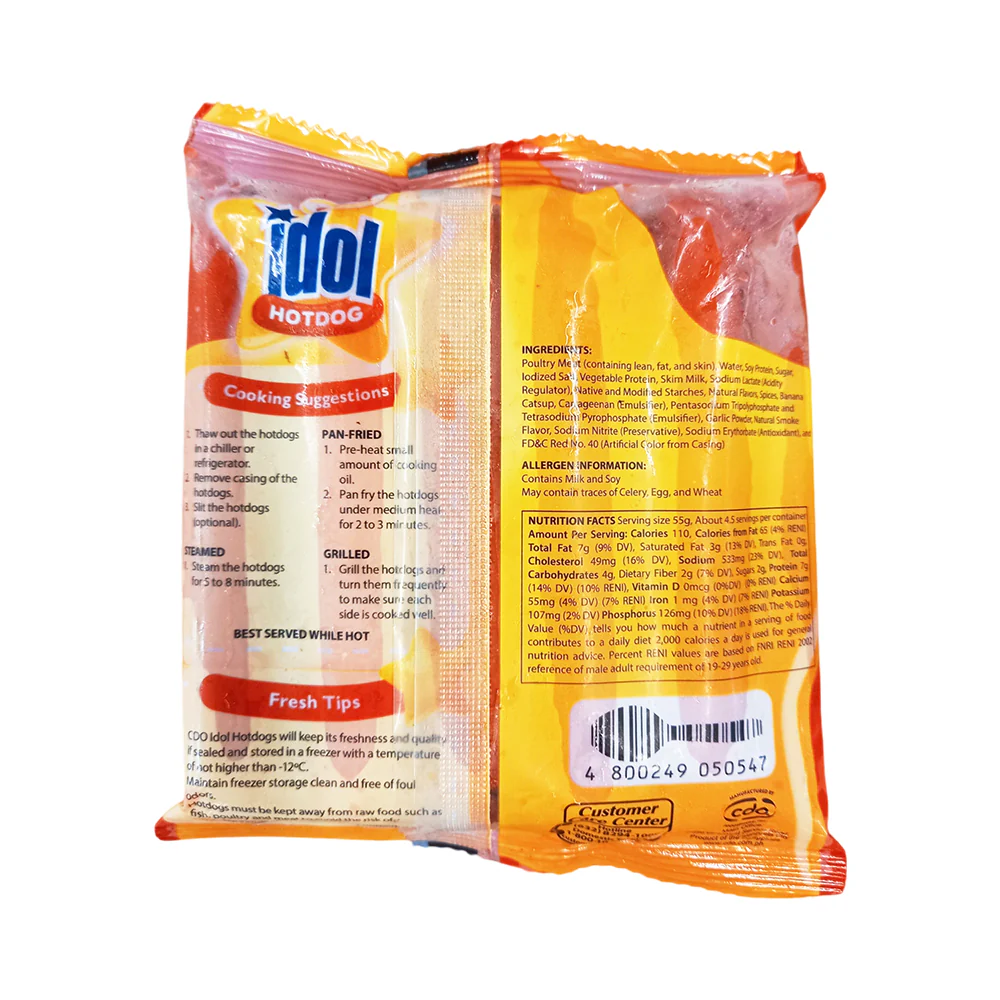 CDO Idol Hotdog Regular 250g - Image 2