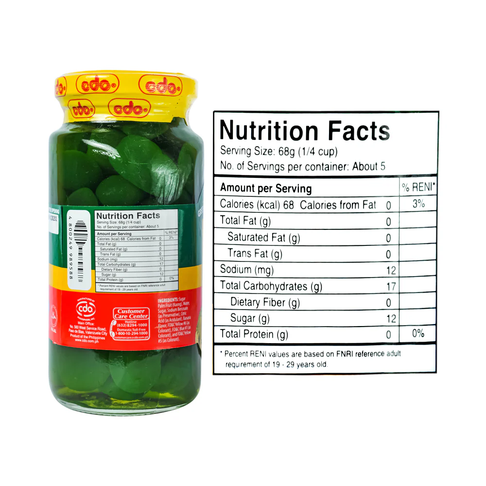 CDO Kaong Green 340g (12oz) - Image 2