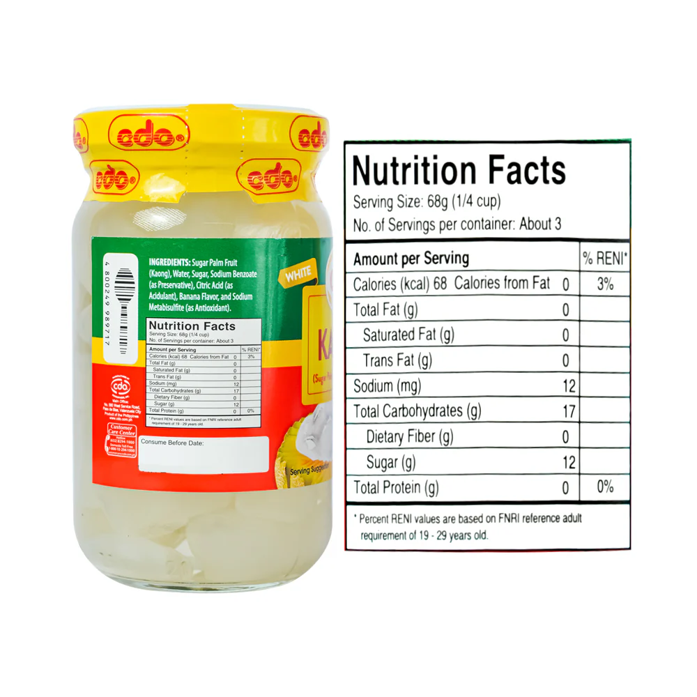 CDO Kaong White 240g (8.47oz) - Image 2
