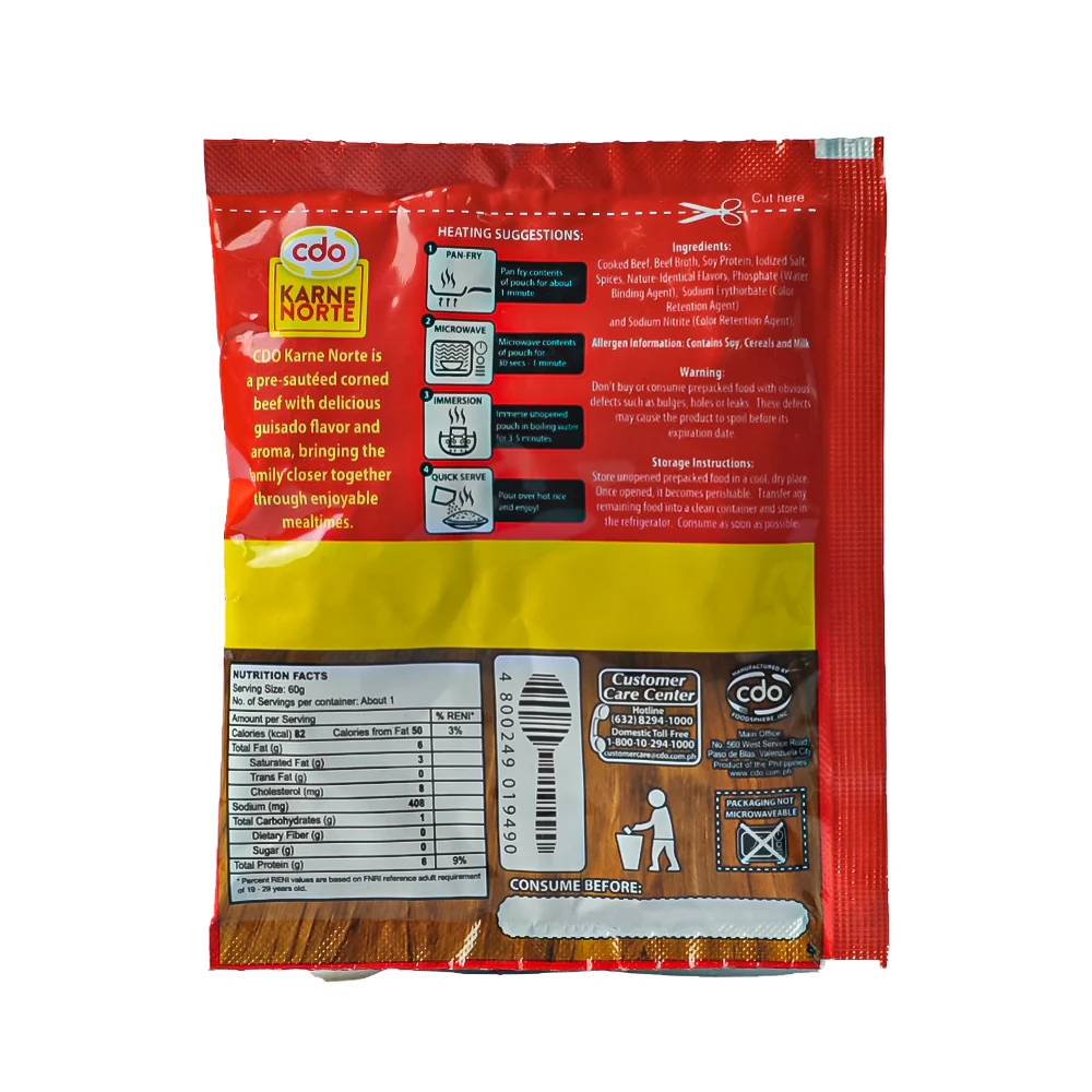 CDO Karne Norte Guisado Baon Pack 60g - Image 2