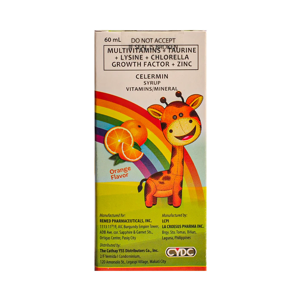 Celermin Syrup Multivitamins 60ml