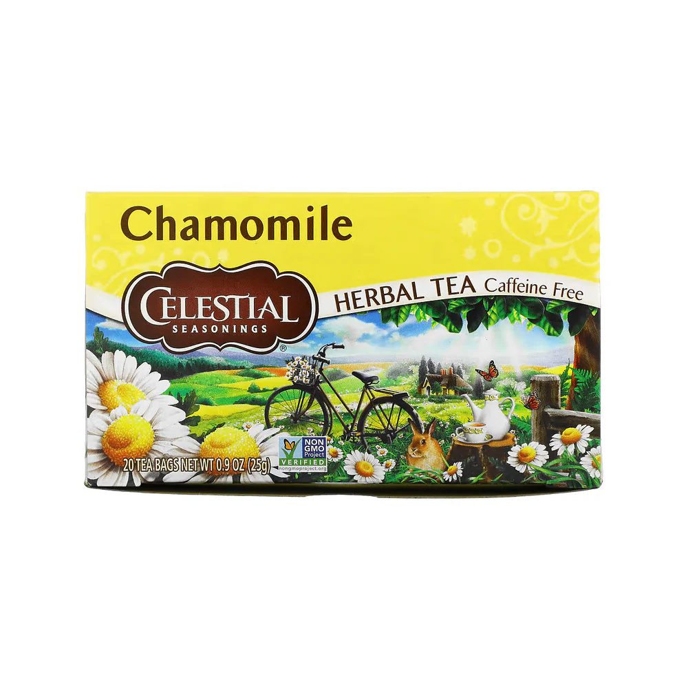 Celestial Herbal Tea Chamomile 25g (0.9oz) - Image 2