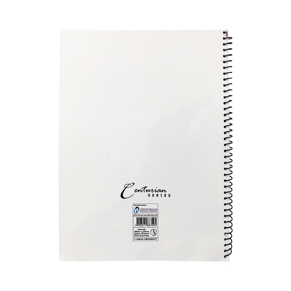 Centurian Series Notebook University 200mm x 250mm 80 Leaves - Image 10
