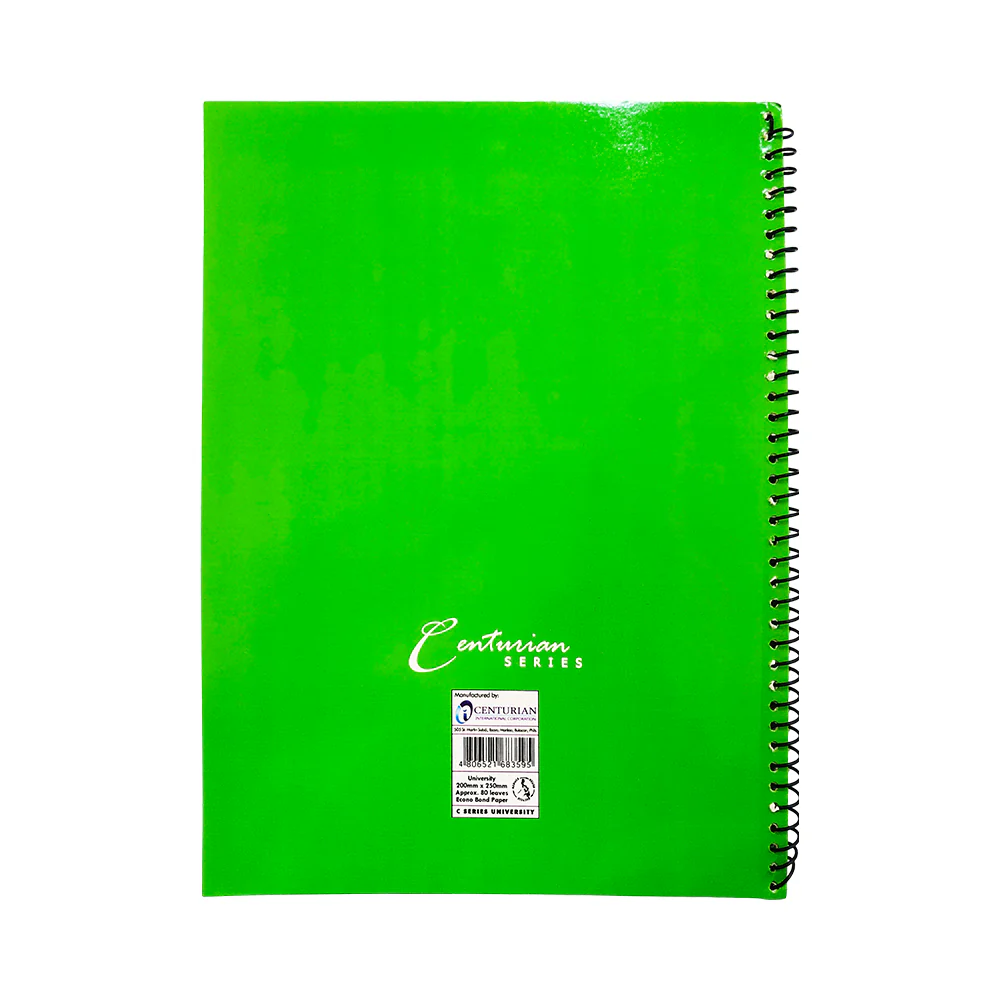 Centurian Series Notebook University 200mm x 250mm 80 Leaves - Image 12