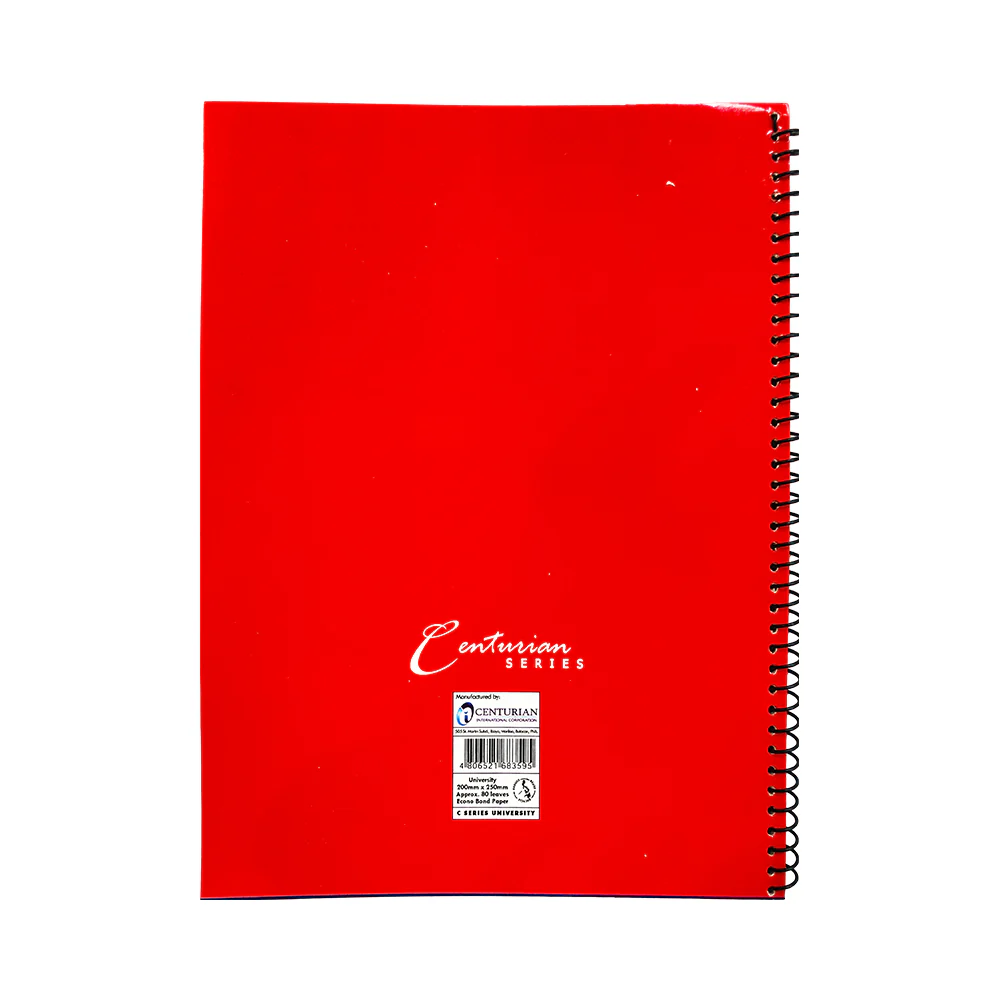 Centurian Series Notebook University 200mm x 250mm 80 Leaves - Image 2