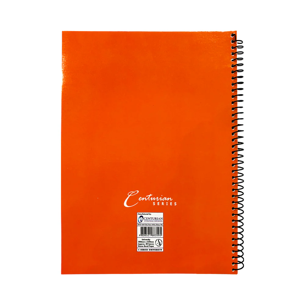 Centurian Series Notebook University 200mm x 250mm 80 Leaves - Image 4