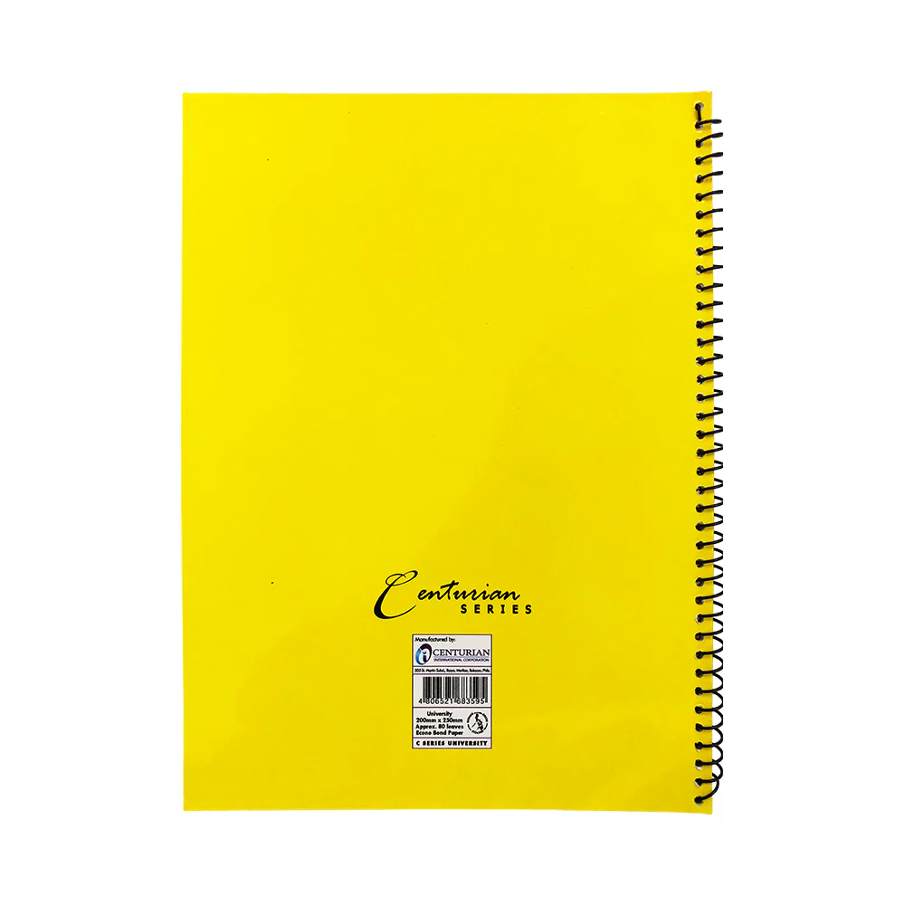 Centurian Series Notebook University 200mm x 250mm 80 Leaves - Image 8