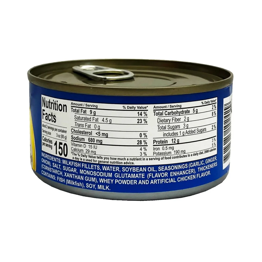 Century Gourmet Bangus Fillet In Vegetable Oil 184g - Image 2