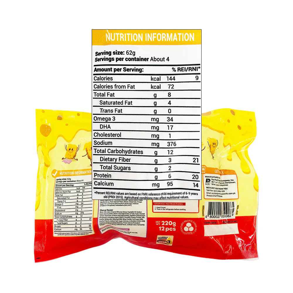 Century Super Kids Double Cheesy Tuna Nuggets 220g - Image 2