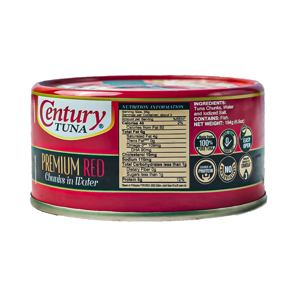 Century Tuna Chunks In Water 184g - Image 2