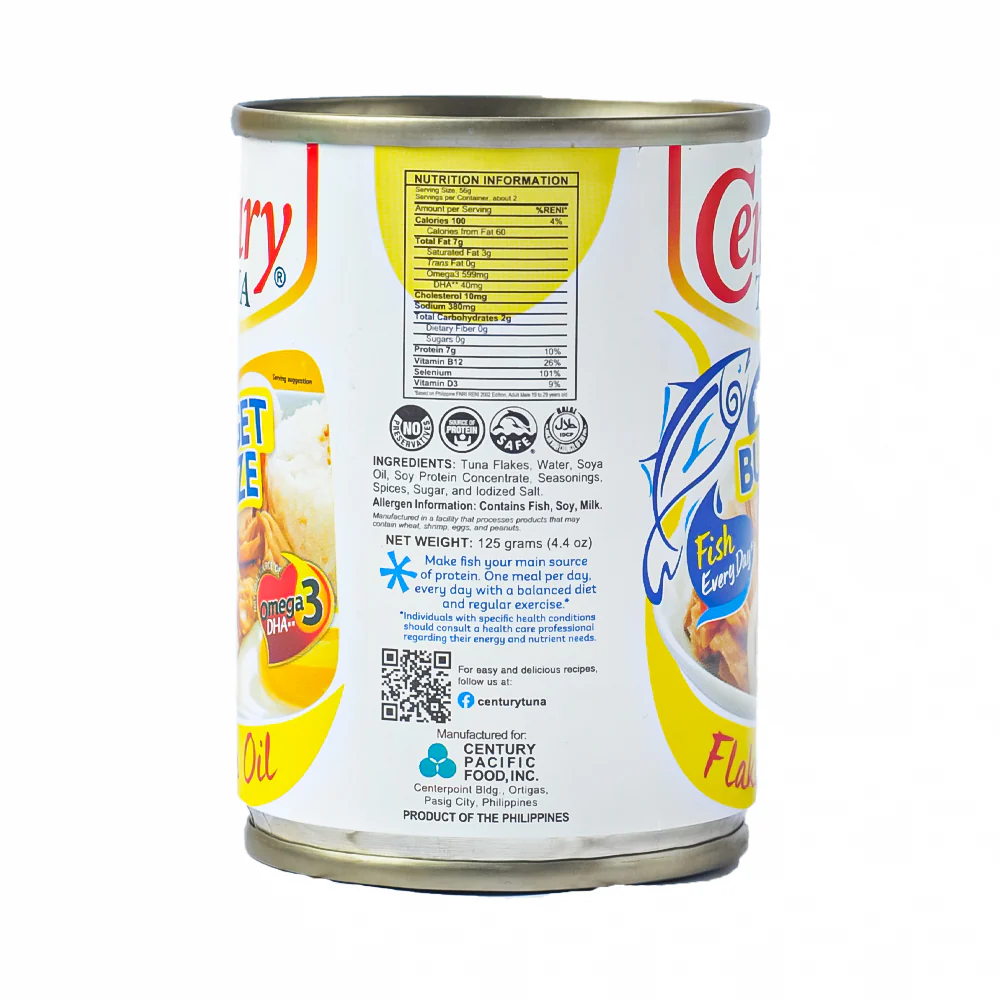 Century Tuna Flakes In Oil 125g - Image 2