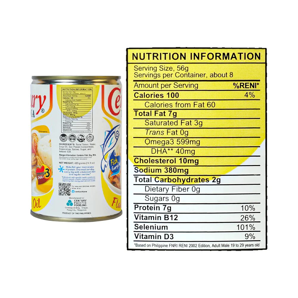 Century Tuna Flakes In Oil 420g - Image 3