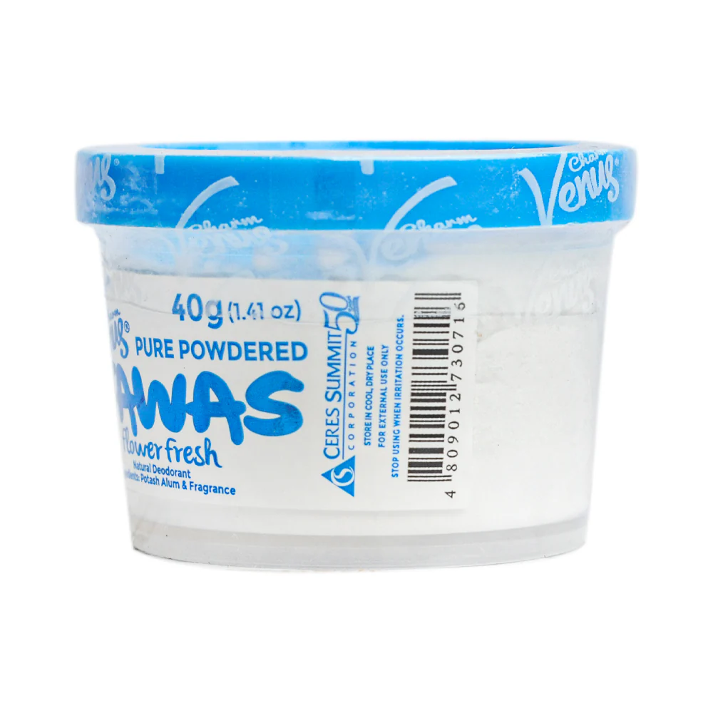 Ceres Tawas Powder With Perfume Cup 40g - Image 2