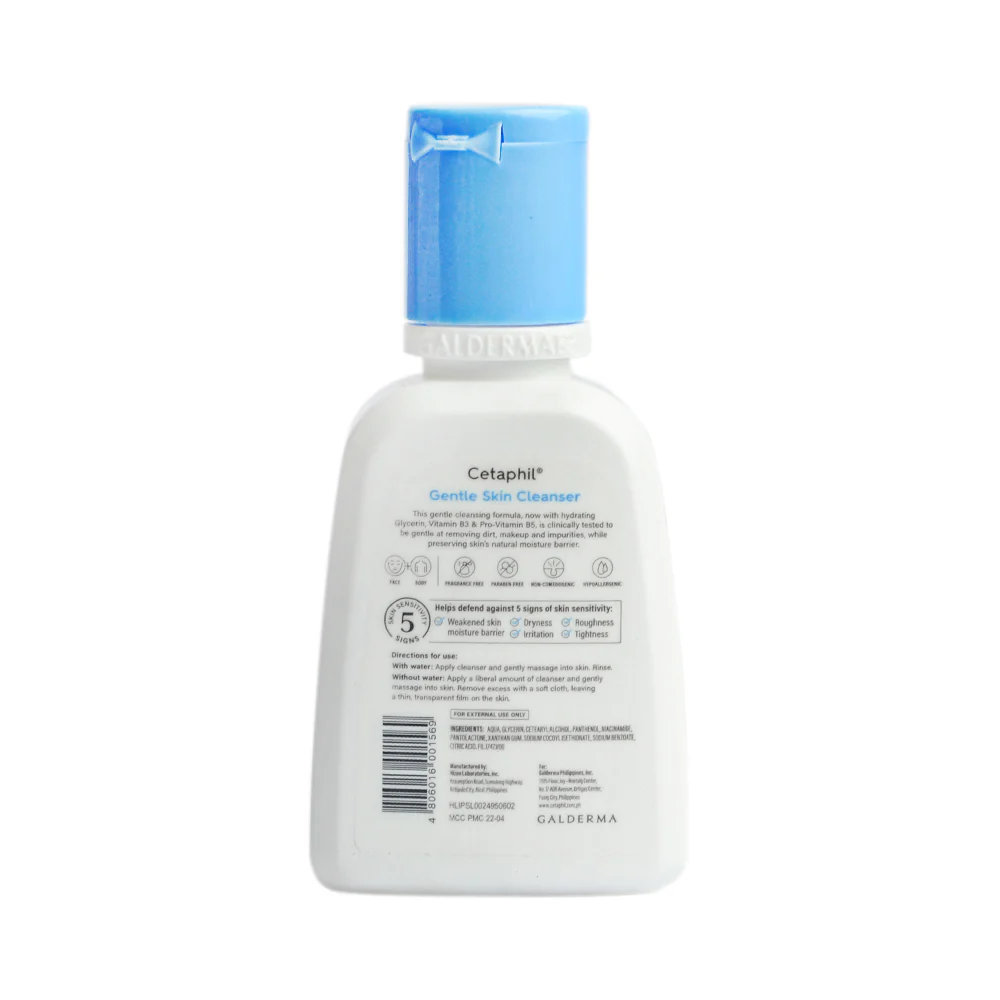 Cetaphil Gentle Skin Cleanser All Skin Types 60ml - Image 2