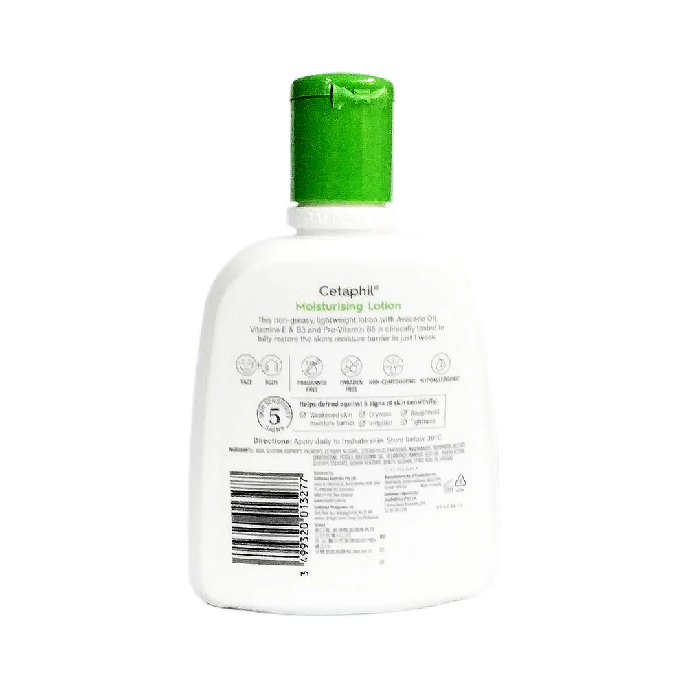 Cetaphil Moisturizing Lotion With Avocado Oil 237ml - Image 2