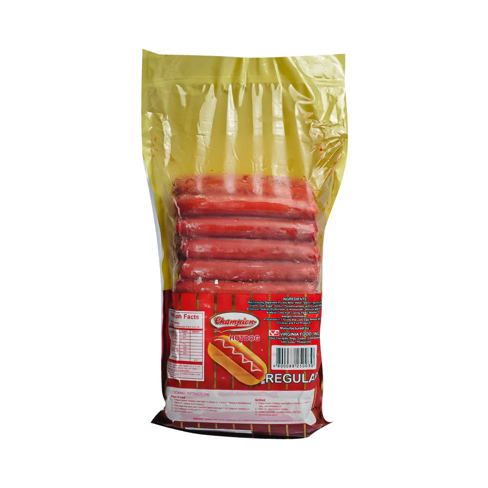 Champion Hotdog Regular 1kg - Image 2