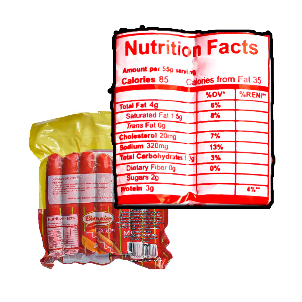 Champion Hotdog Regular 250g - Image 2