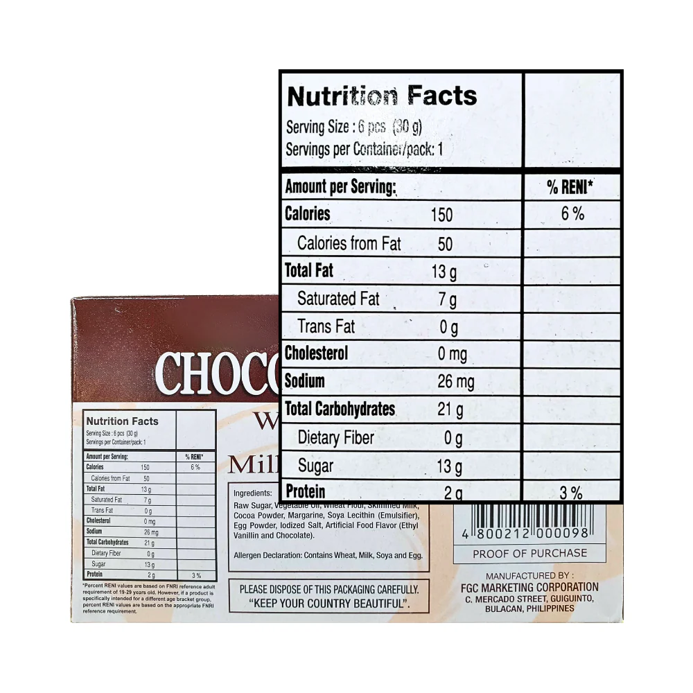 Champola Chocolate Belge Wafer Rolls 30g - Image 2