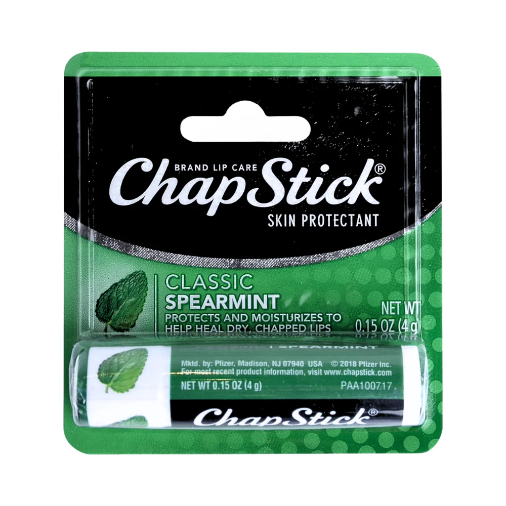 ChapStick Brand Lip Care Skin Protection Classic Spearmint 4g - Image 2