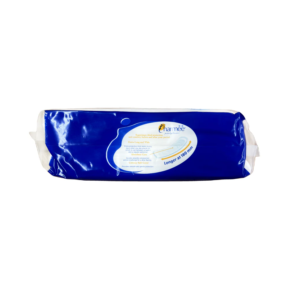 Charmee Cottony Soft Pantyliners Extra Long 20's - Image 2