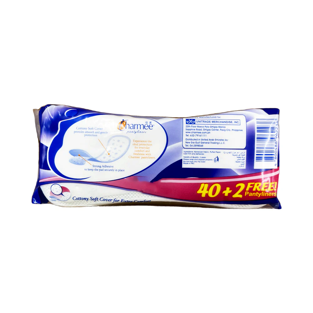 Charmee Pantyliners Go Girl 40's + 2's - Image 2